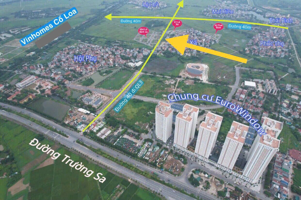 Vị trí Vinhomes Global Gate trên bản đồ quy hoạch giao thông Đông Anh