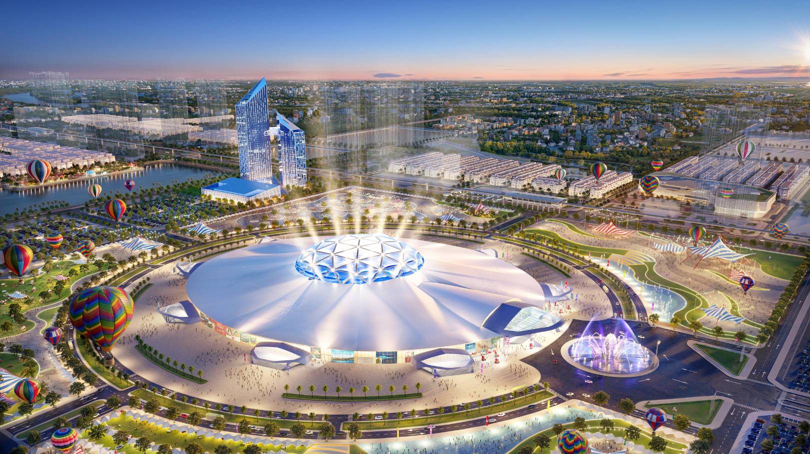 Vị Trí Vinhomes Global Gate Ở Đâu? Kết Nối Cầu Tứ Liên 2026