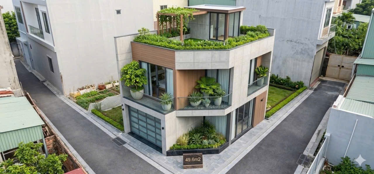 Bán lô góc 49,6m thổ cư Trung Thôn, Đông Anh,gần Vin Cổ Loa 2