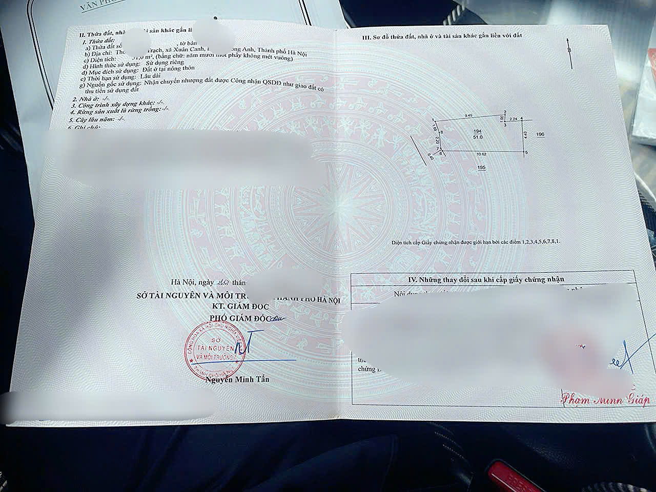 Bán Đất Xuân Trạch Xuân Canh Đông Anh 51m2 - Ngõ Thông Ô Tô Gần Vin Cổ Loa